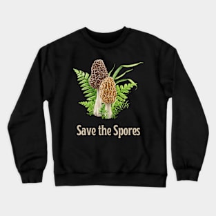 Save the Spores Crewneck Sweatshirt